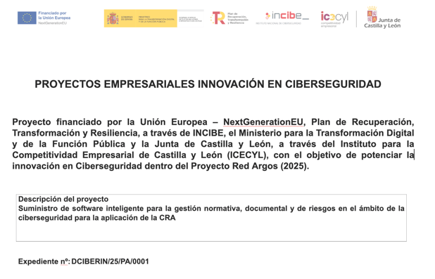 Proyectos empresariales innovación en ciberseguridad