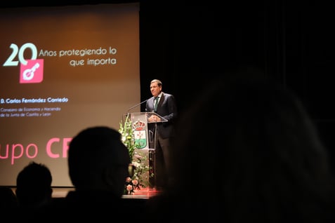 Do Carlos Fernández Carriedo - 20 aniversario de Grupo CFI