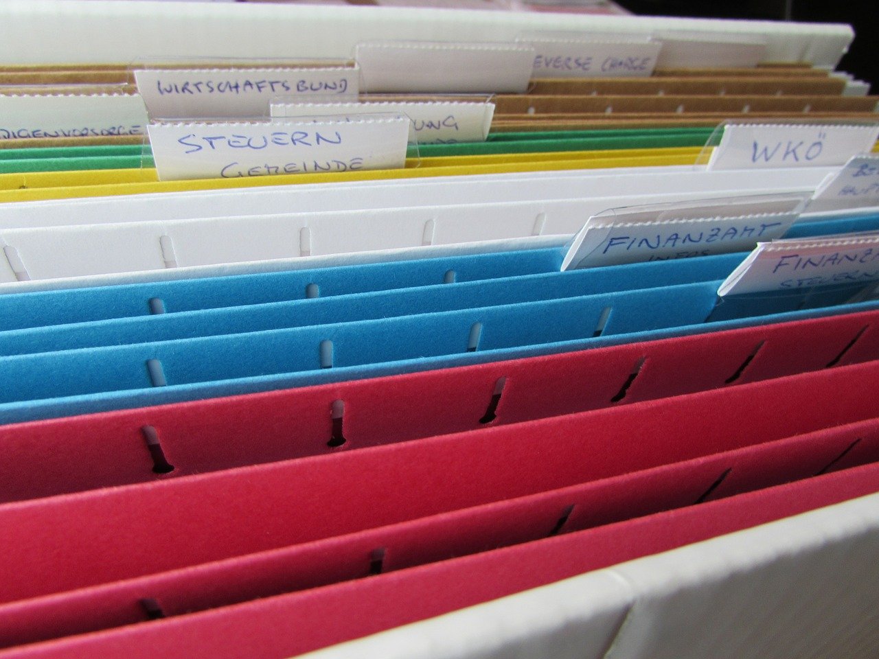 Archivado de documentación con datos personales | Grupocfi
