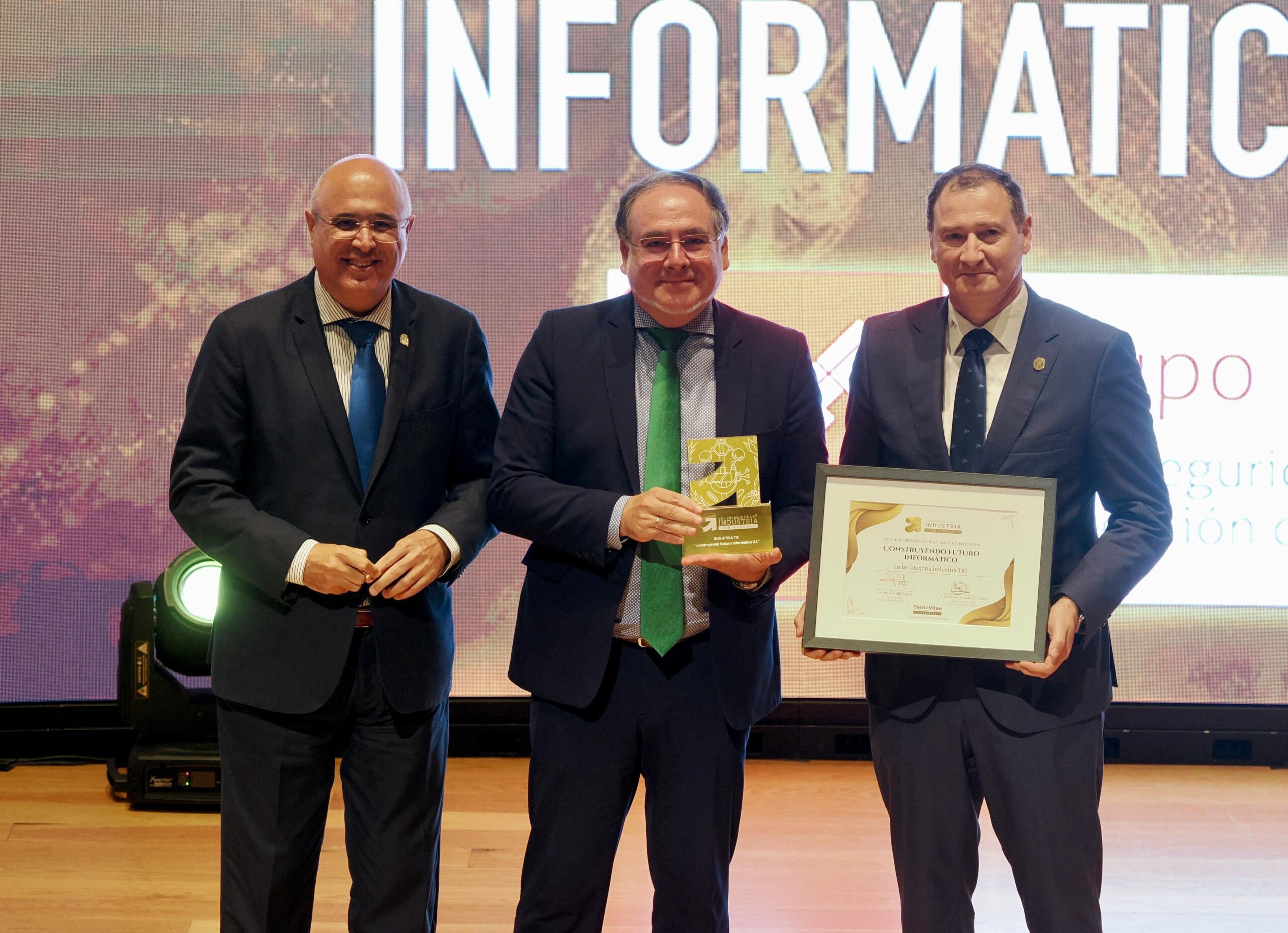 Grupo CFI recibe el galardón en la categoría de ‘Industria TIC’ en la VIII edición de los Premios de la Industria en España de TecnoVitae