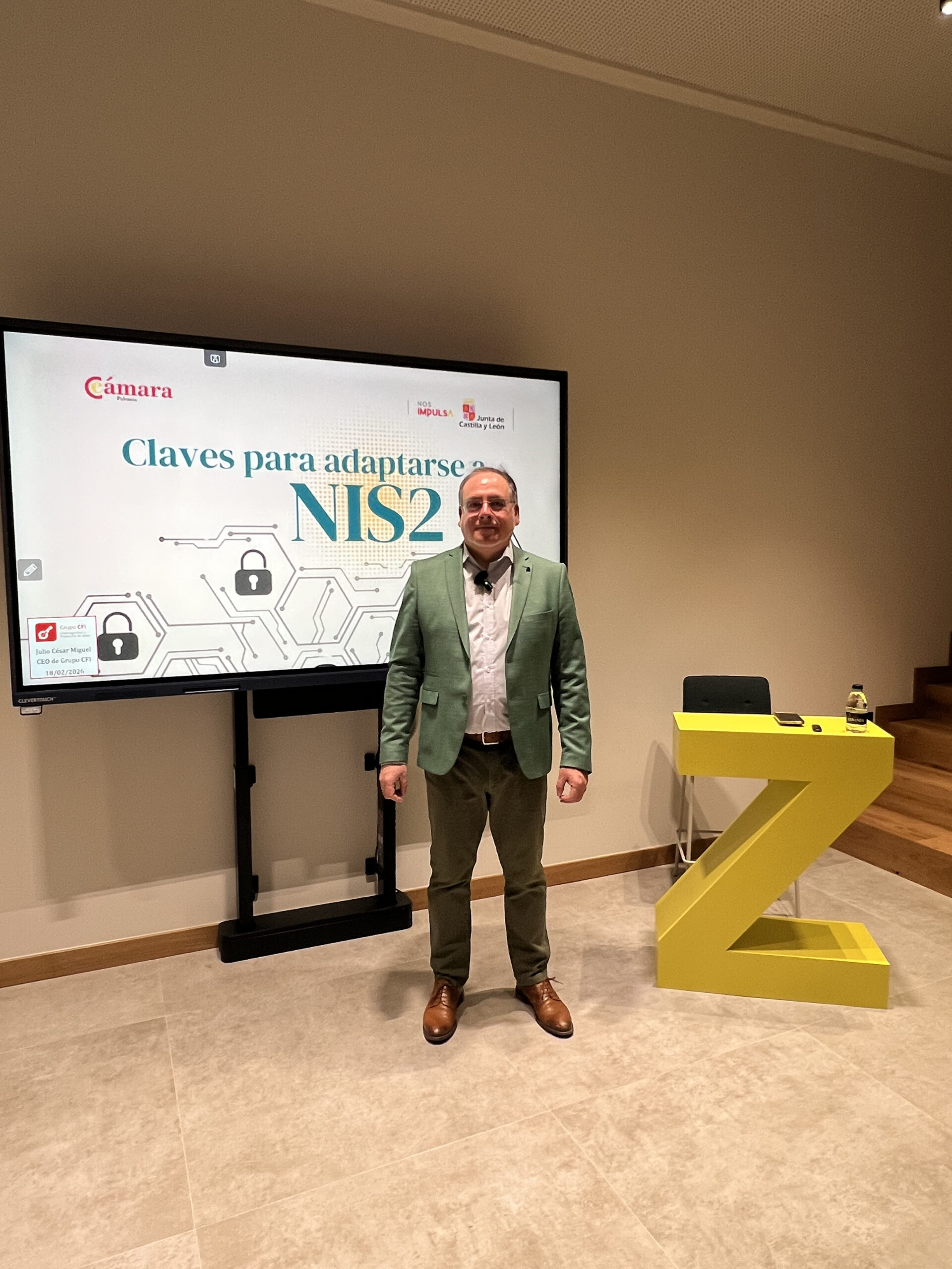 Claves para adaptarse a la Directiva NIS2: jornada en la Cámara de Comercio de Palencia